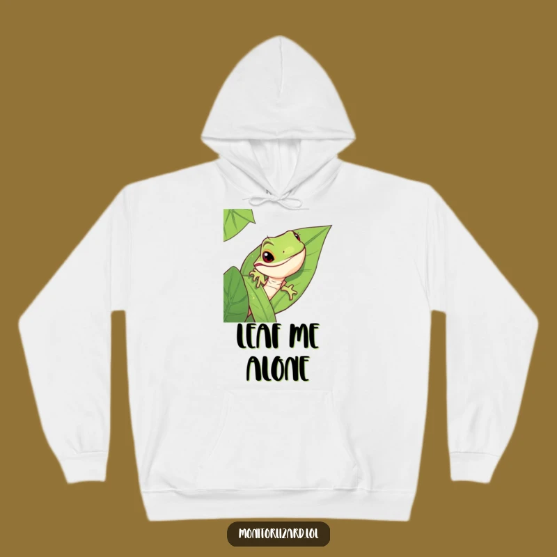 Funny Monitor Lizard Hoodie: Cozy & Sneaky Jungle Comfort